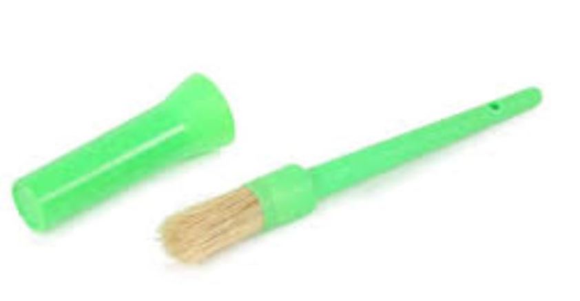 Lime Green Shires Hoof Oil Brush with Cap