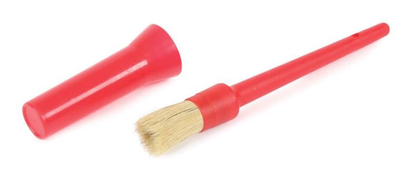 Red Shires Hoof Oil Brush with Cap