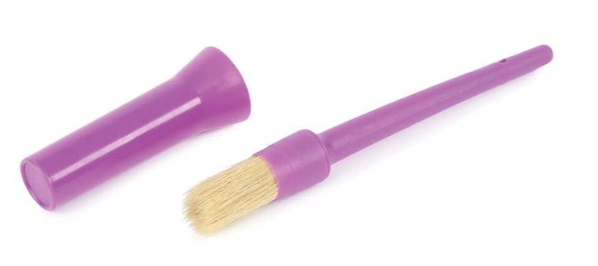 Purple Shires Hoof Oil Brush with Cap