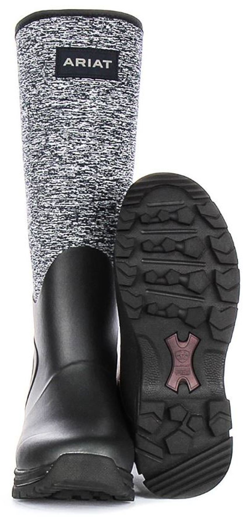 Navy Heather Ariat Swinbrook Rubber Boots