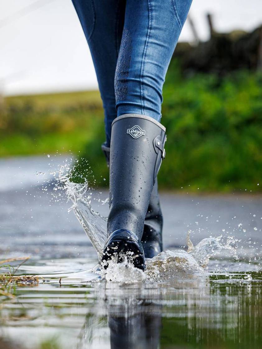 Navy LeMieux Stride Wellington Boot Navy