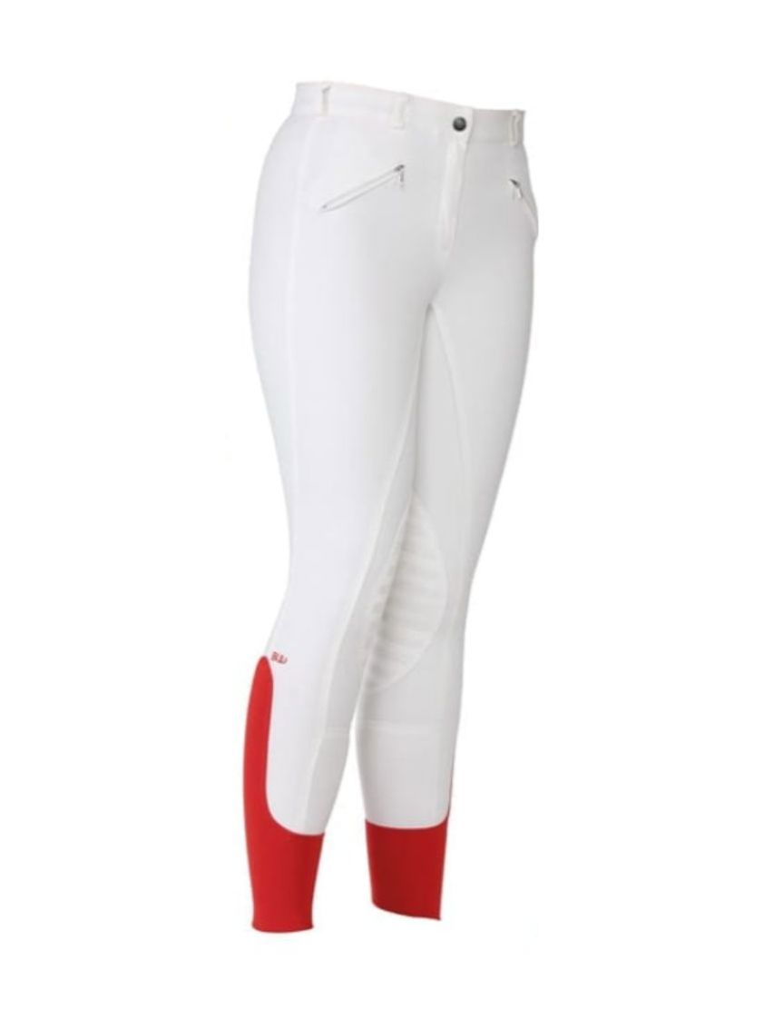 White BW Ladies Tillington Breeches