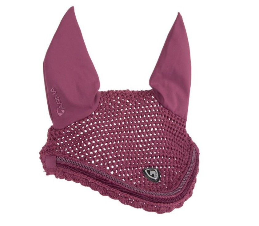 Black Cherry Arma Ear Bonnet