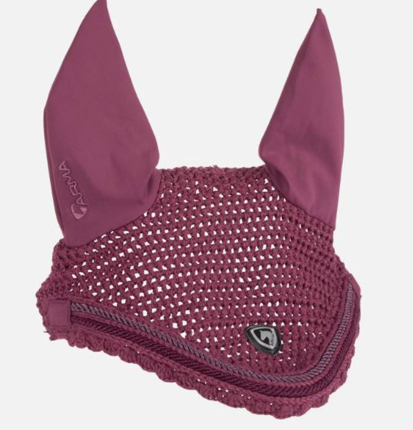 Black Cherry Arma Ear Bonnet