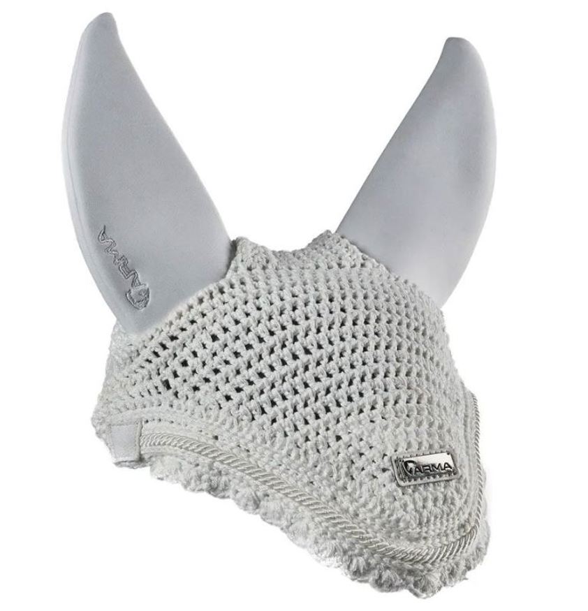 White Arma Ear Bonnet