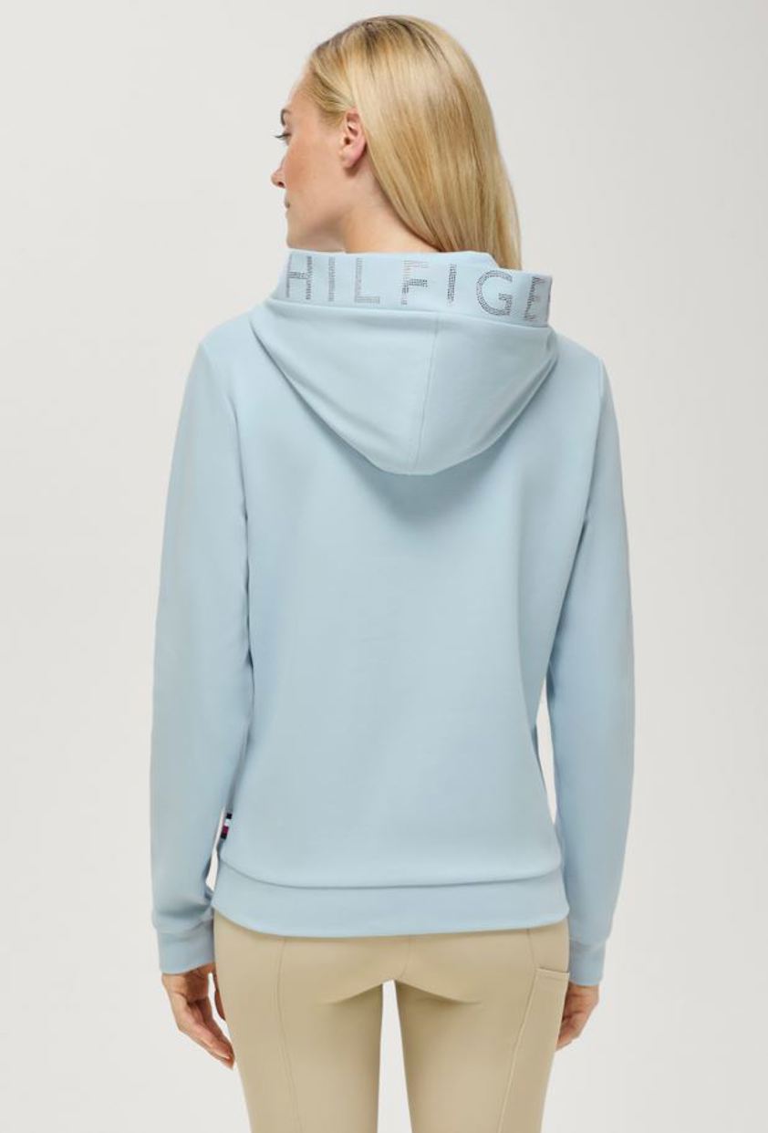 Sweet Blue Tommy Hilfiger Hollywood Rhinestone Hoodie