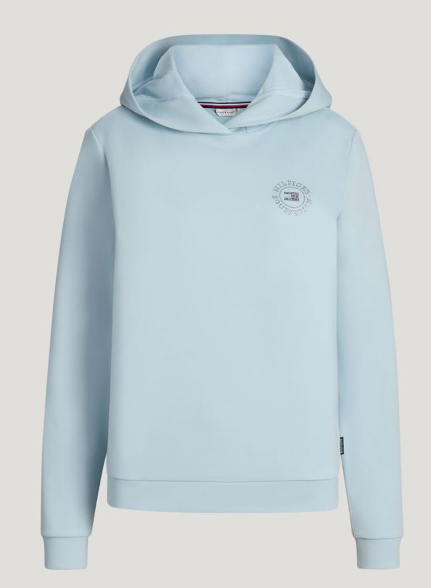 Sweet Blue Tommy Hilfiger Hollywood Rhinestone Hoodie