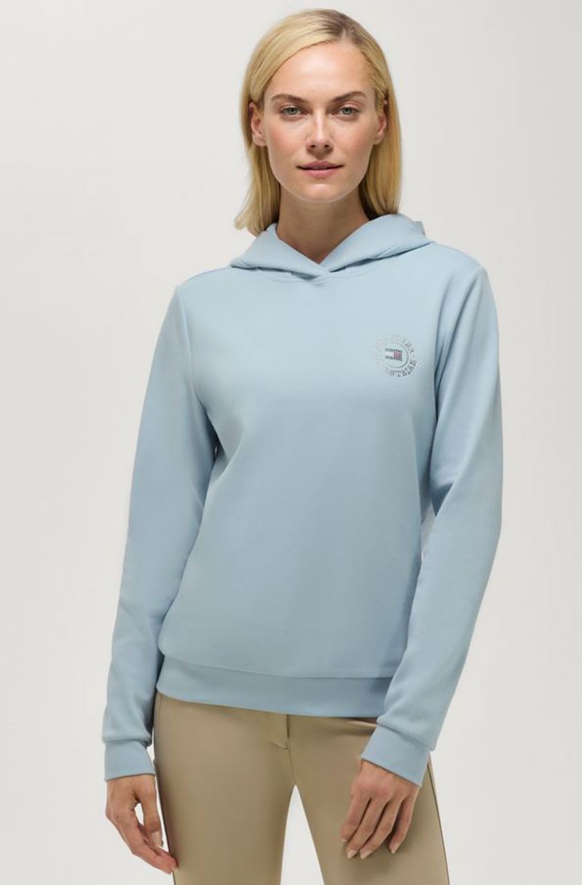 Sweet Blue Tommy Hilfiger Hollywood Rhinestone Hoodie