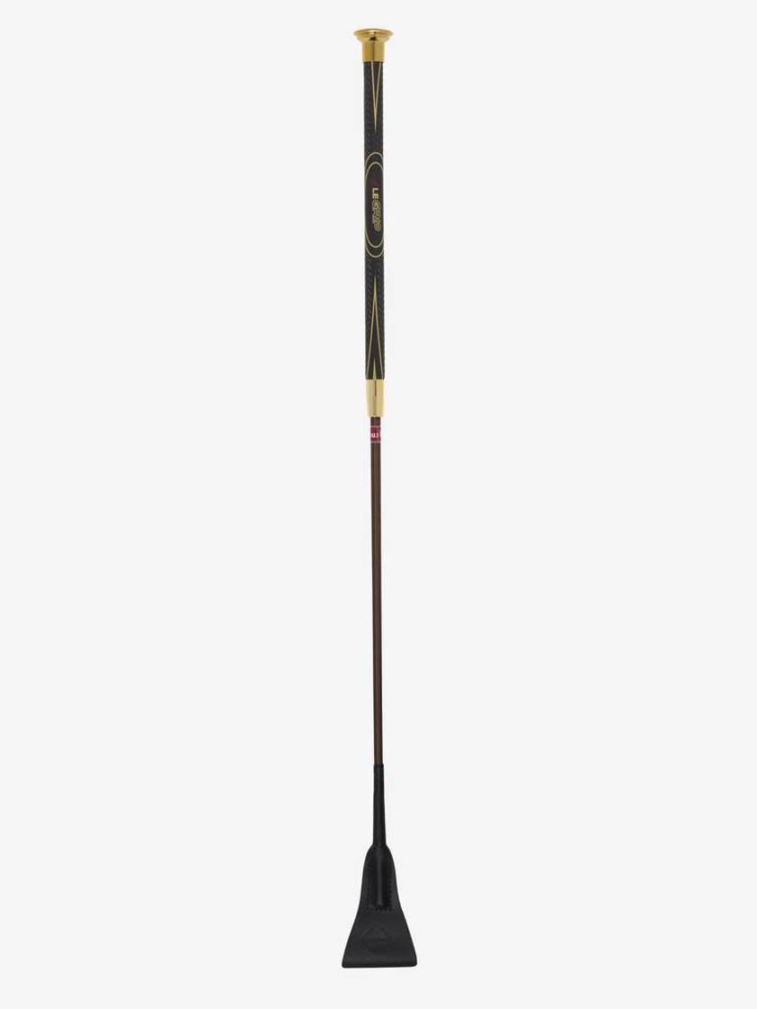 Brown LeMieux Le Grip Jumping Whip