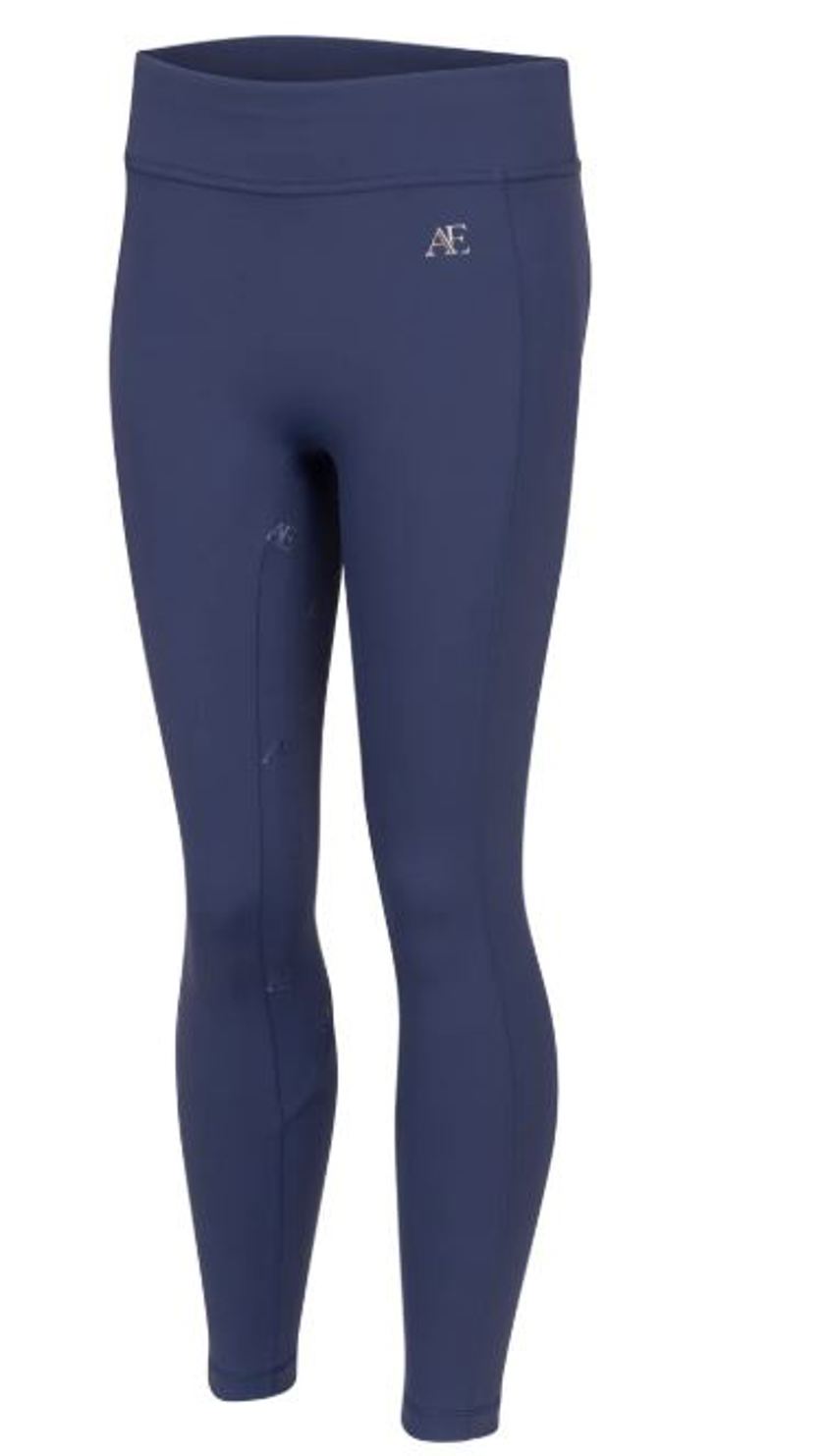 Midnight Aubrion Equestrian Riding Tights -Young Rider