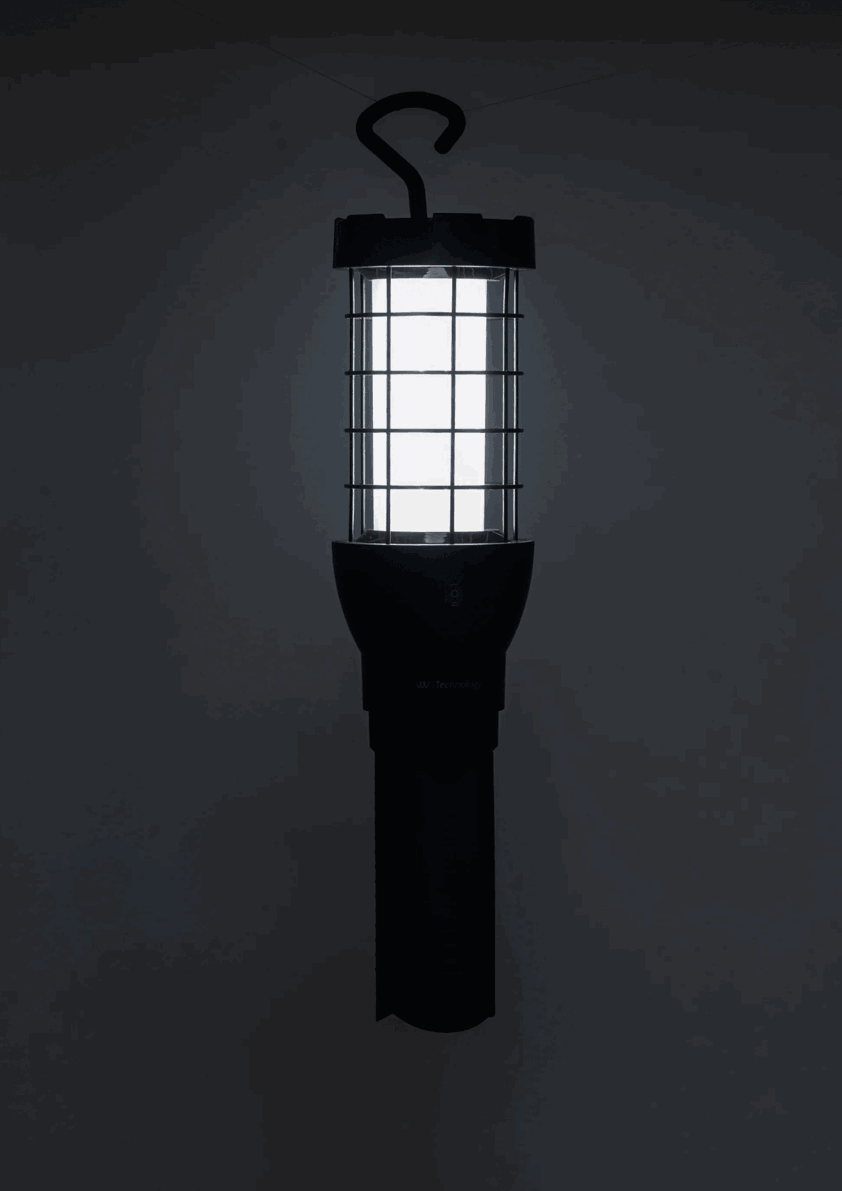 Black/Grey Woof Wear Rechargeable Tripod Lantern