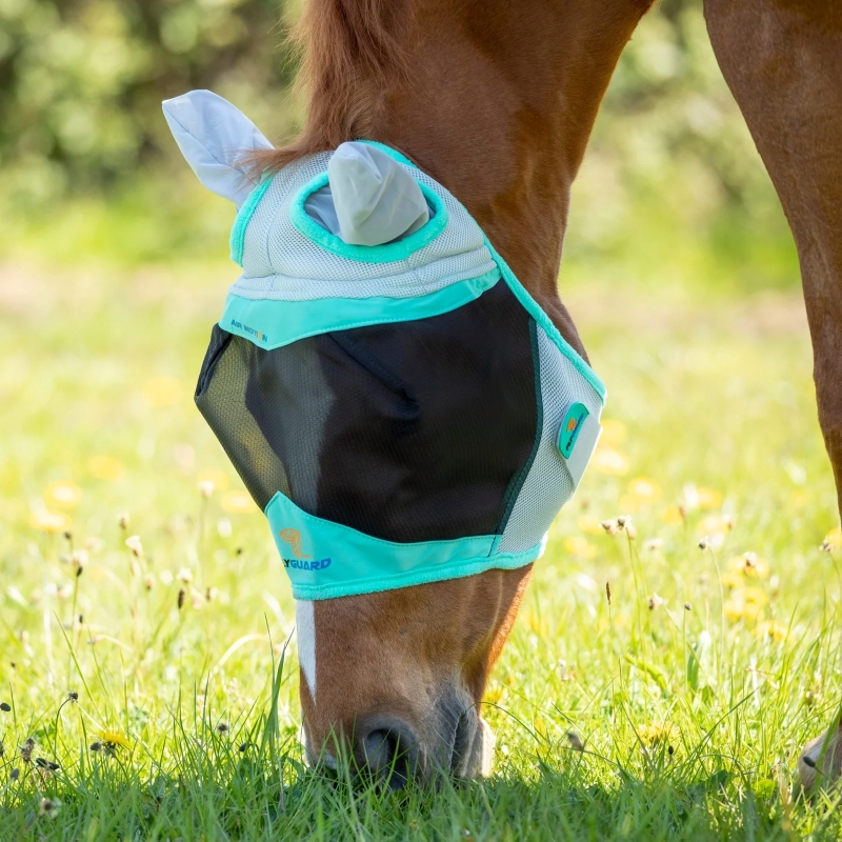 Aqua Air Motion Fly Mask with Ears