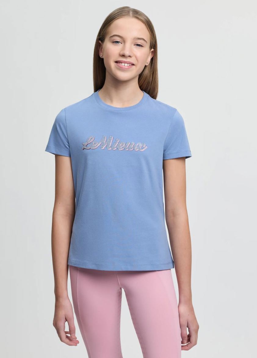 Powder Blue LeMieux Young Rider Arianna T-Shirt