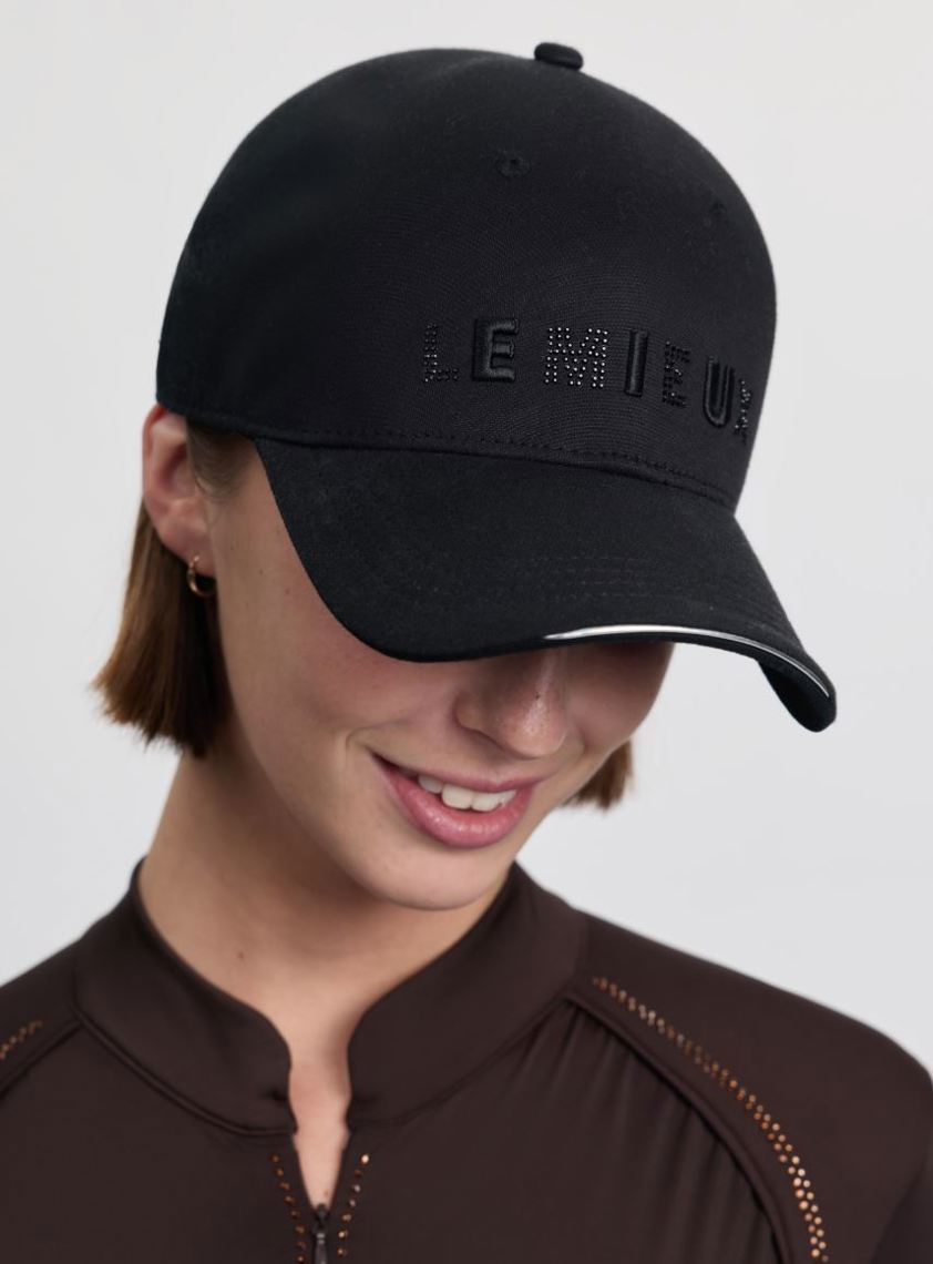 Black LeMieux Brilliance Baseball Cap