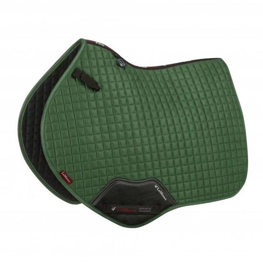 Hunter Green LeMieux ProSport Close Contact Suede Saddlecloth