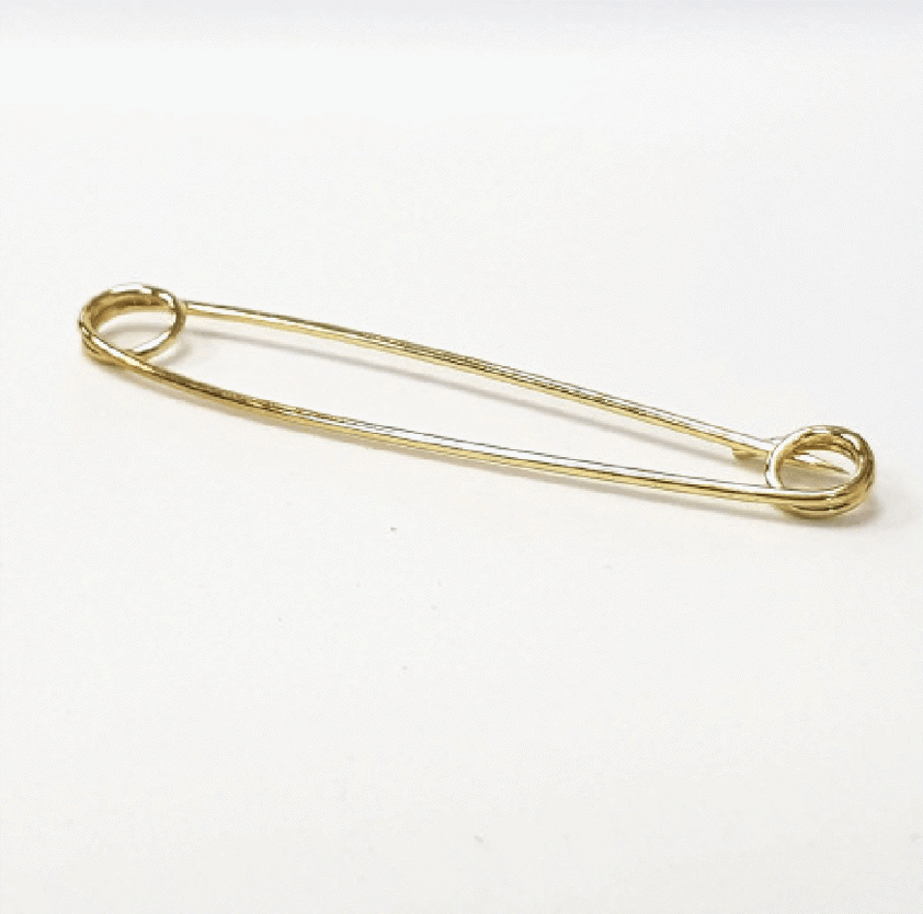 Gold Nappy Pin Equetech Traditional Stock Pin