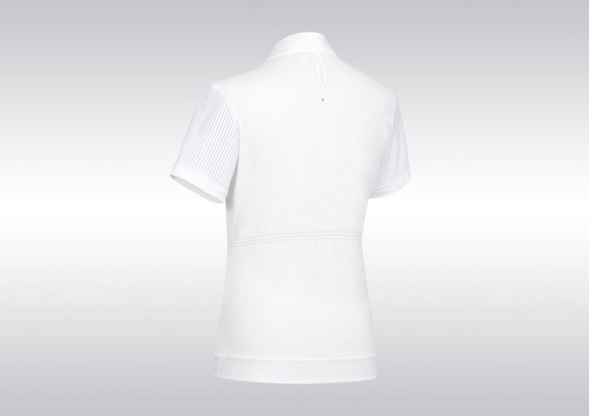 White Samshield Technique Apolline Show Shirt