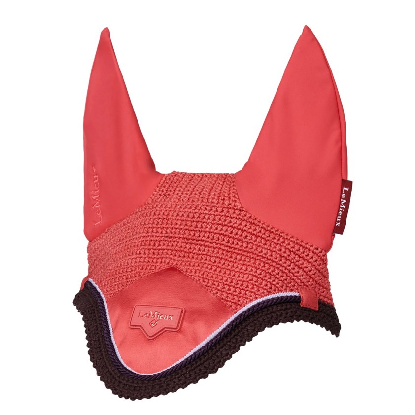 Cranberry LeMieux Classic Lycra Fly Hood