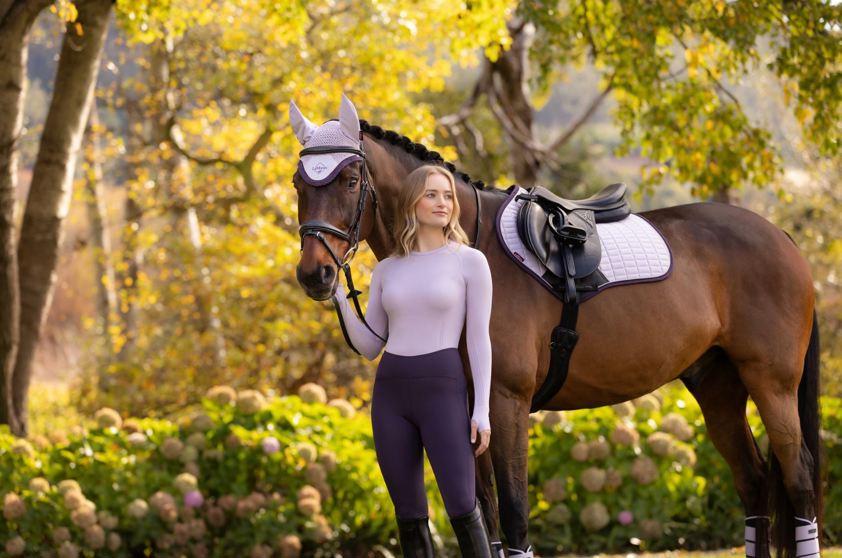Lilac LeMieux Classic Lycra Fly Hood