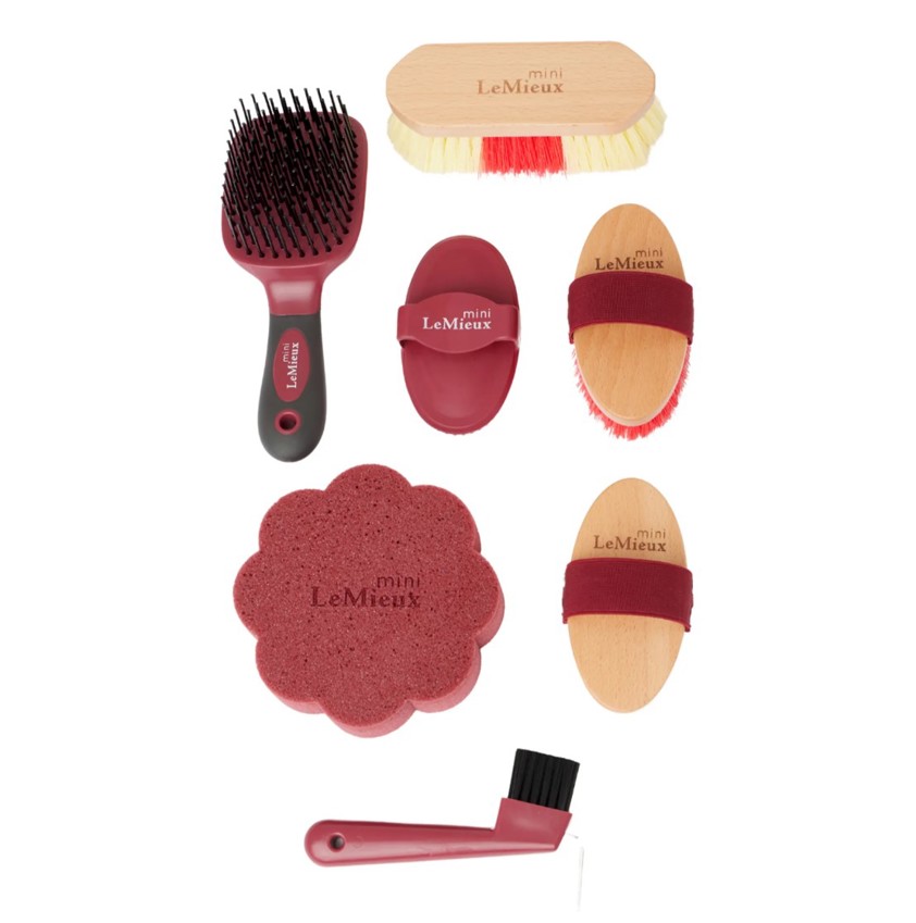 Red LeMieux Mini Grooming Set