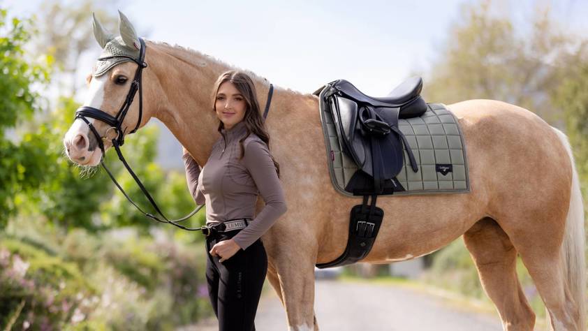 Fern LeMieux Dressage Loire Satin Saddlecloth