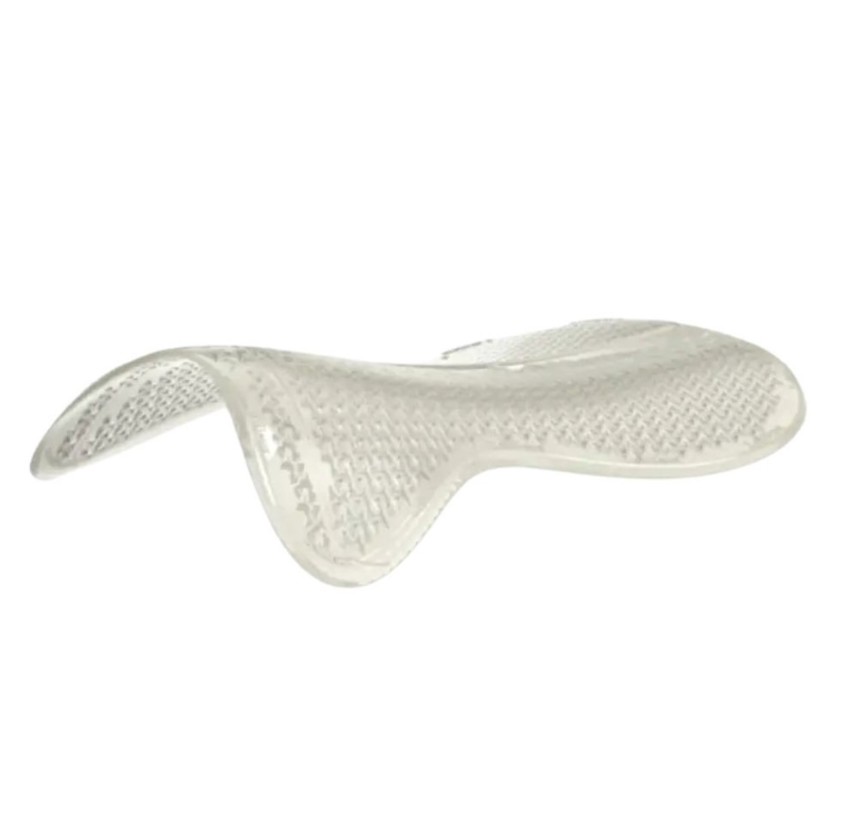Clear LeMieux Gel-Tek Shaped Half Pad