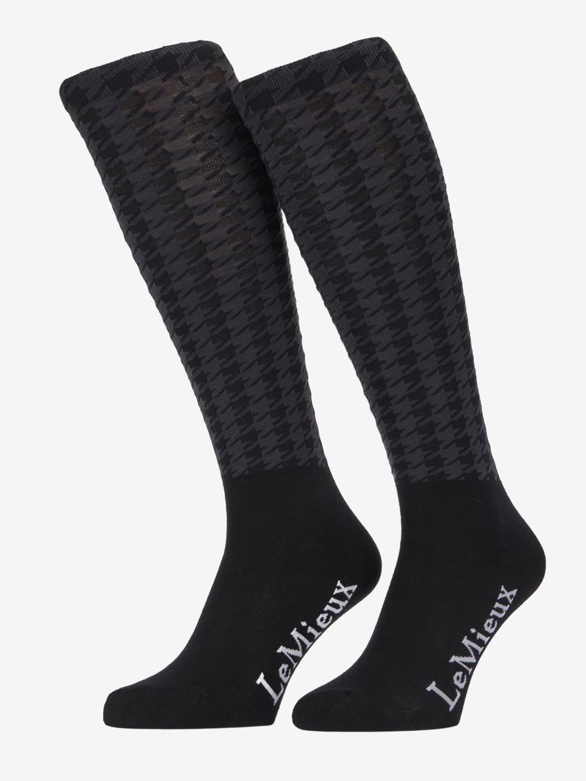 Houndstooth LeMieux Aspen Socks