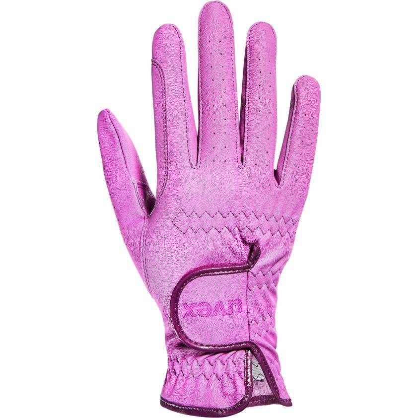 Violet Uvex Sportstyle Kids Gloves