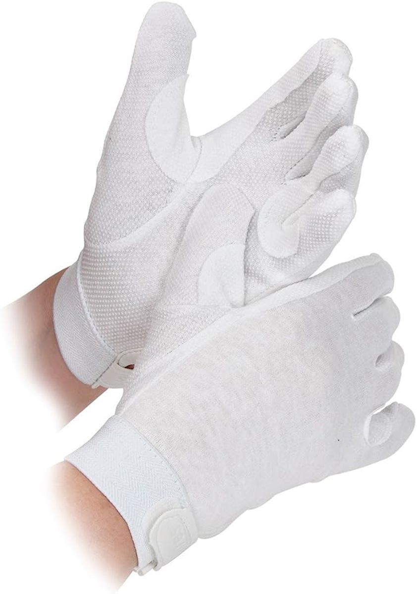 White Shires Adult Newbury Gloves