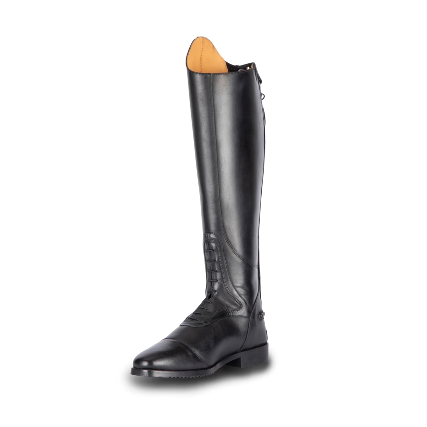 Black Moretta Tivoli Field Boots - Tall leg