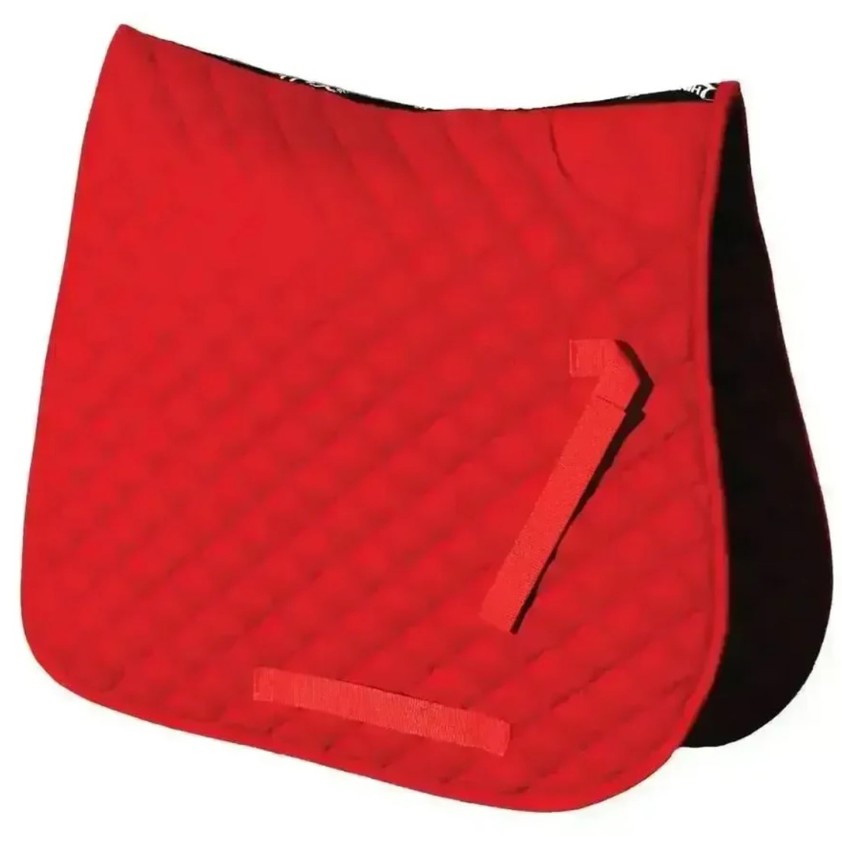 Red Rhinegold Quilted Saddlecloth