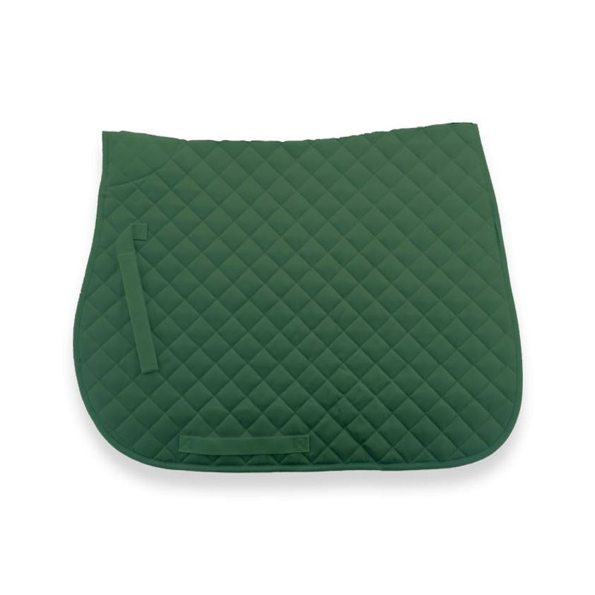 Turquoise Rhinegold Quilted Saddlecloth