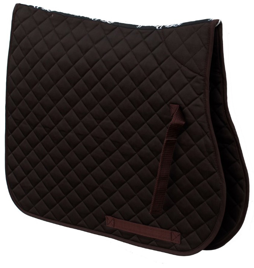 Brown Rhinegold Quilted Saddlecloth