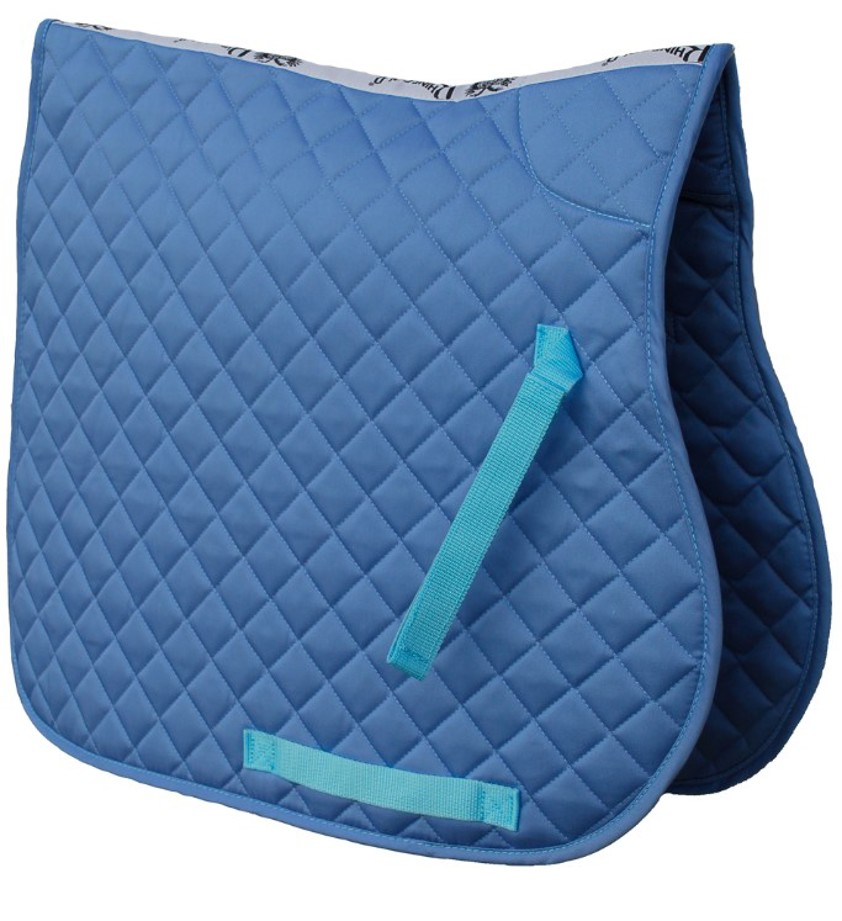 Sky Rhinegold Quilted Saddlecloth