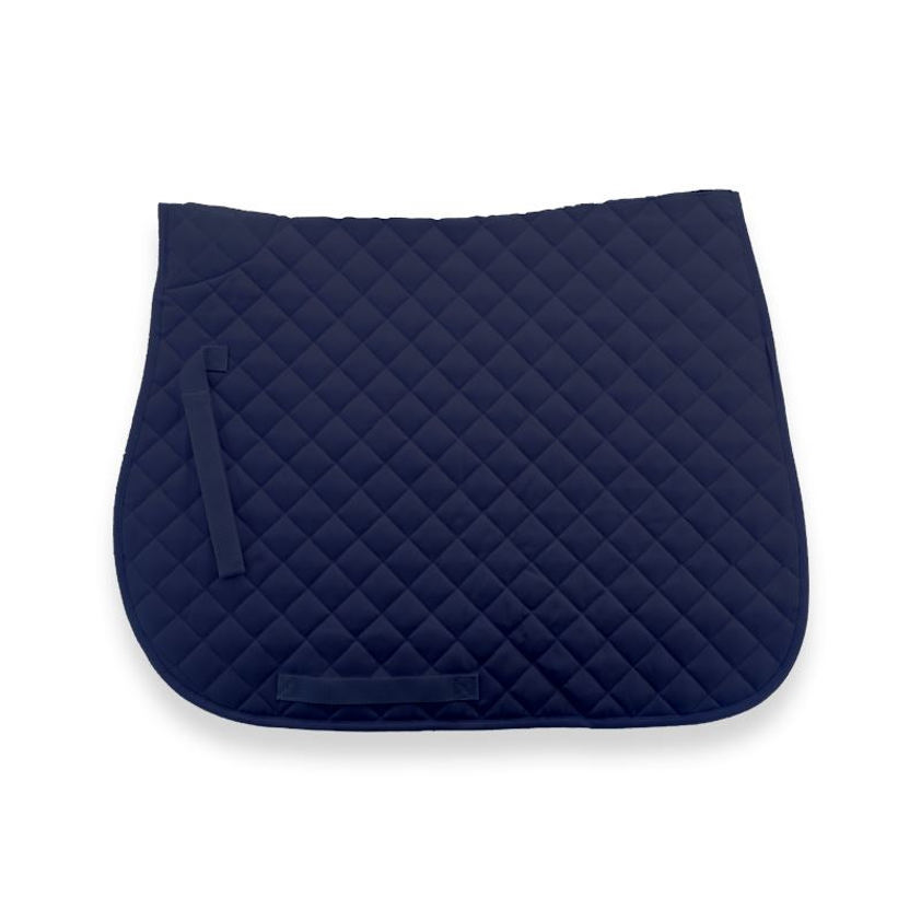 Navy Rhinegold Quilted Saddlecloth