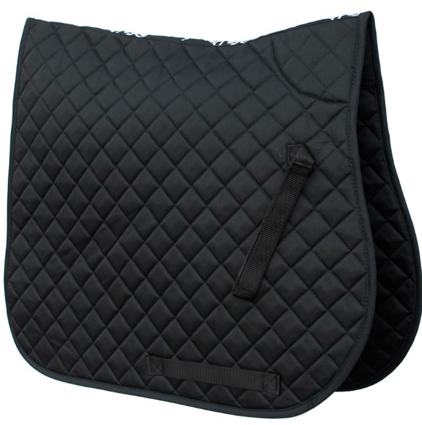 Black Rhinegold Quilted Saddlecloth
