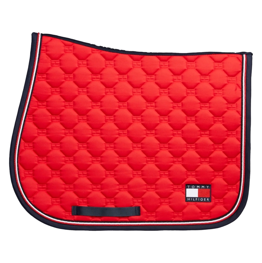 Primary Red Tommy Kingston Jumping Saddlecloth