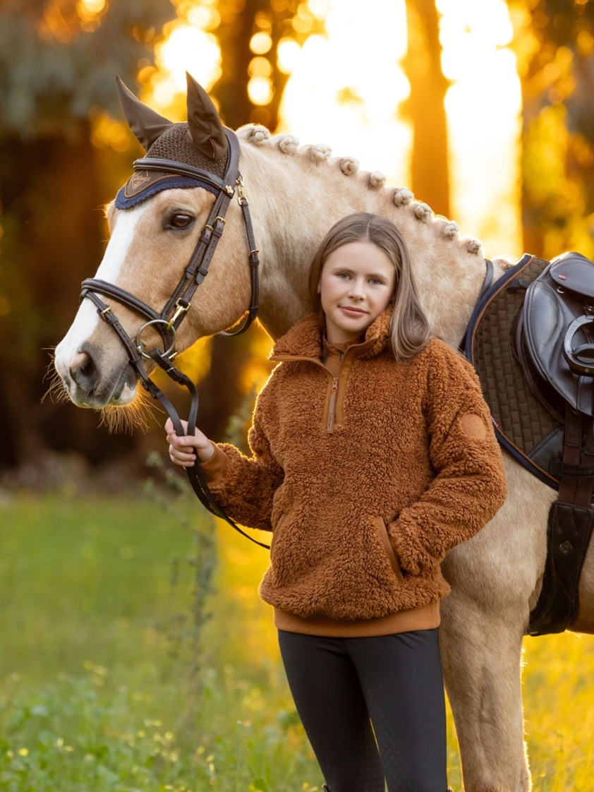 Ginger LeMieux Young Rider Tia Teddy Fleece