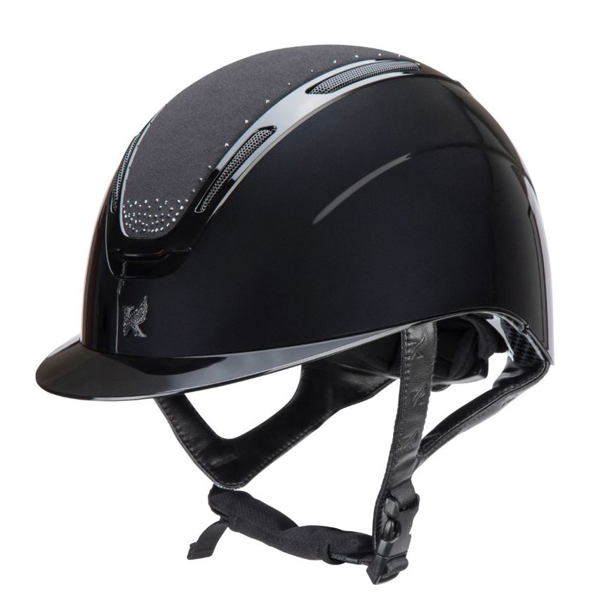 Black Karben Amity SPKL Small Riding Hat