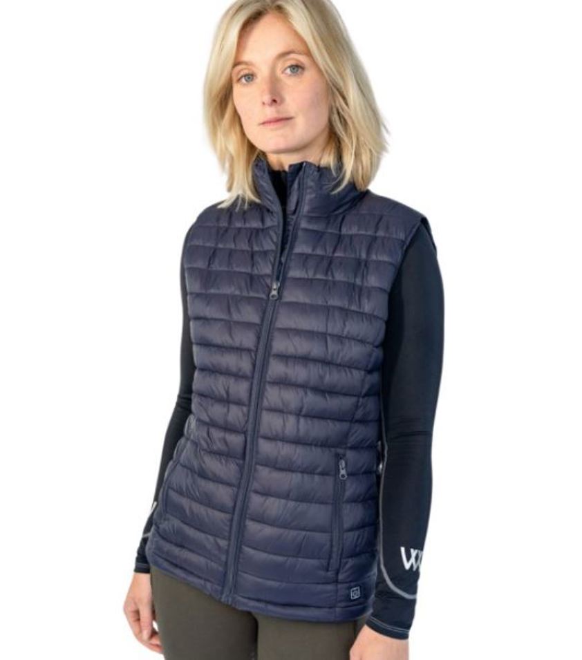 Navy Woof Wear Heated Gilet With Battery Pack