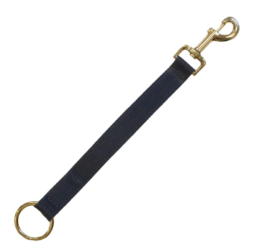 Navy Kentucky Nylon Hook And Ring