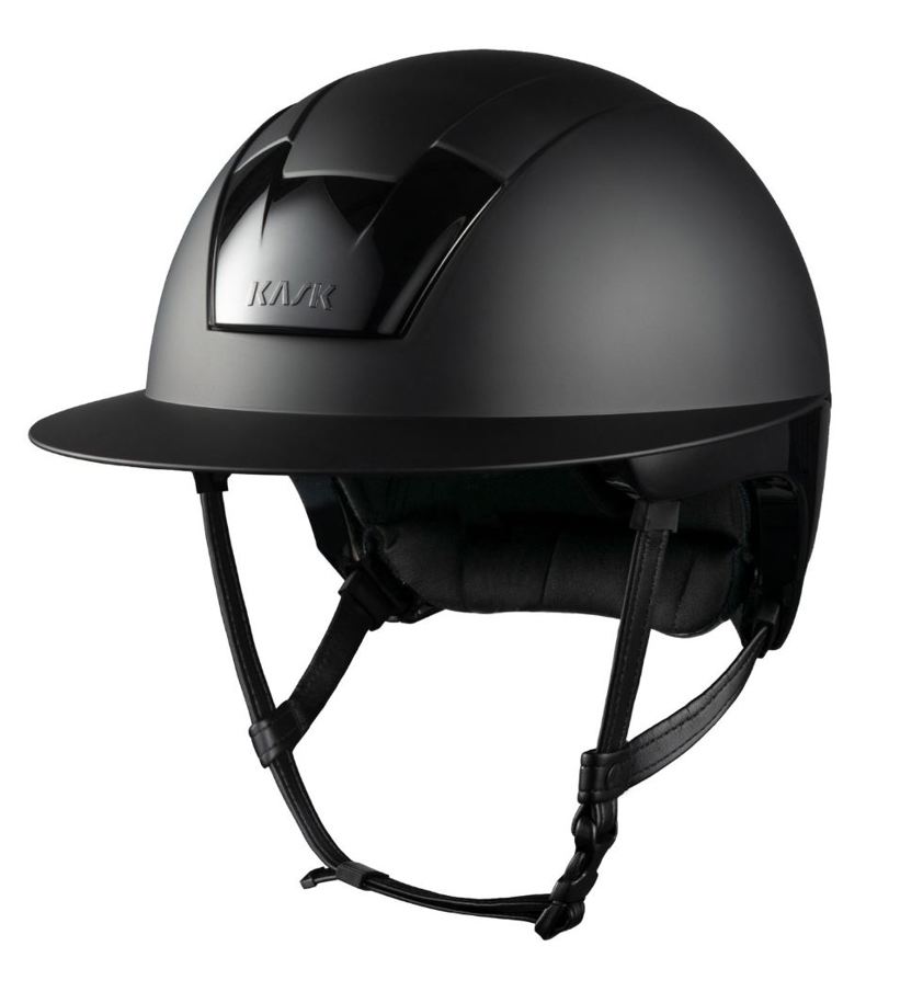 Black Matt Kask Kooki Lady Riding Helmet - Shell 1