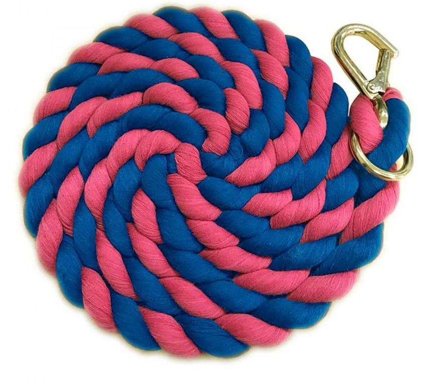 Pink/Blue Lead Rope econ.