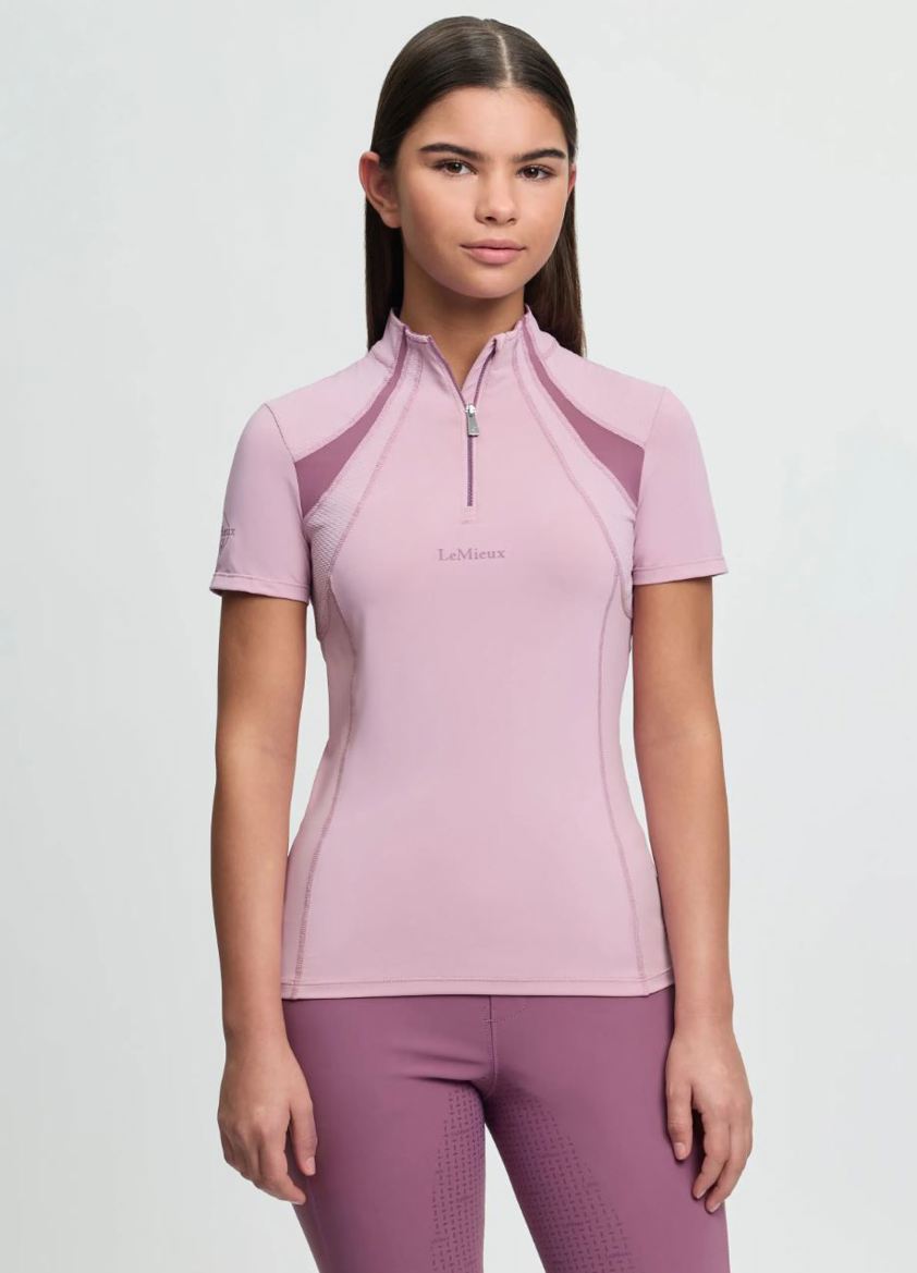 Fondant LeMieux Young Rider Mia Mesh Short Sleeve Base Layer