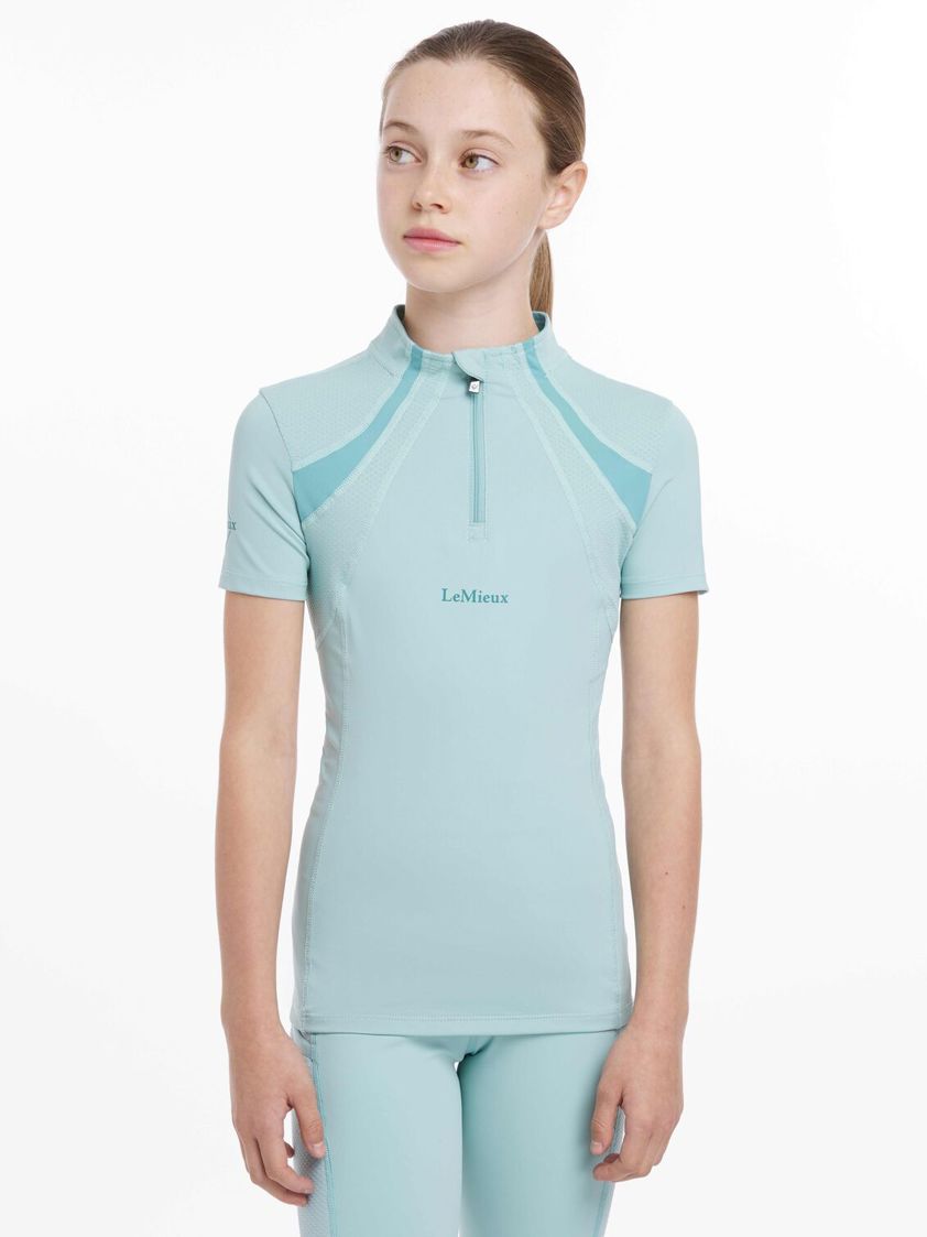 Aqua LeMieux Young Rider Mia Mesh Short Sleeve Base Layer