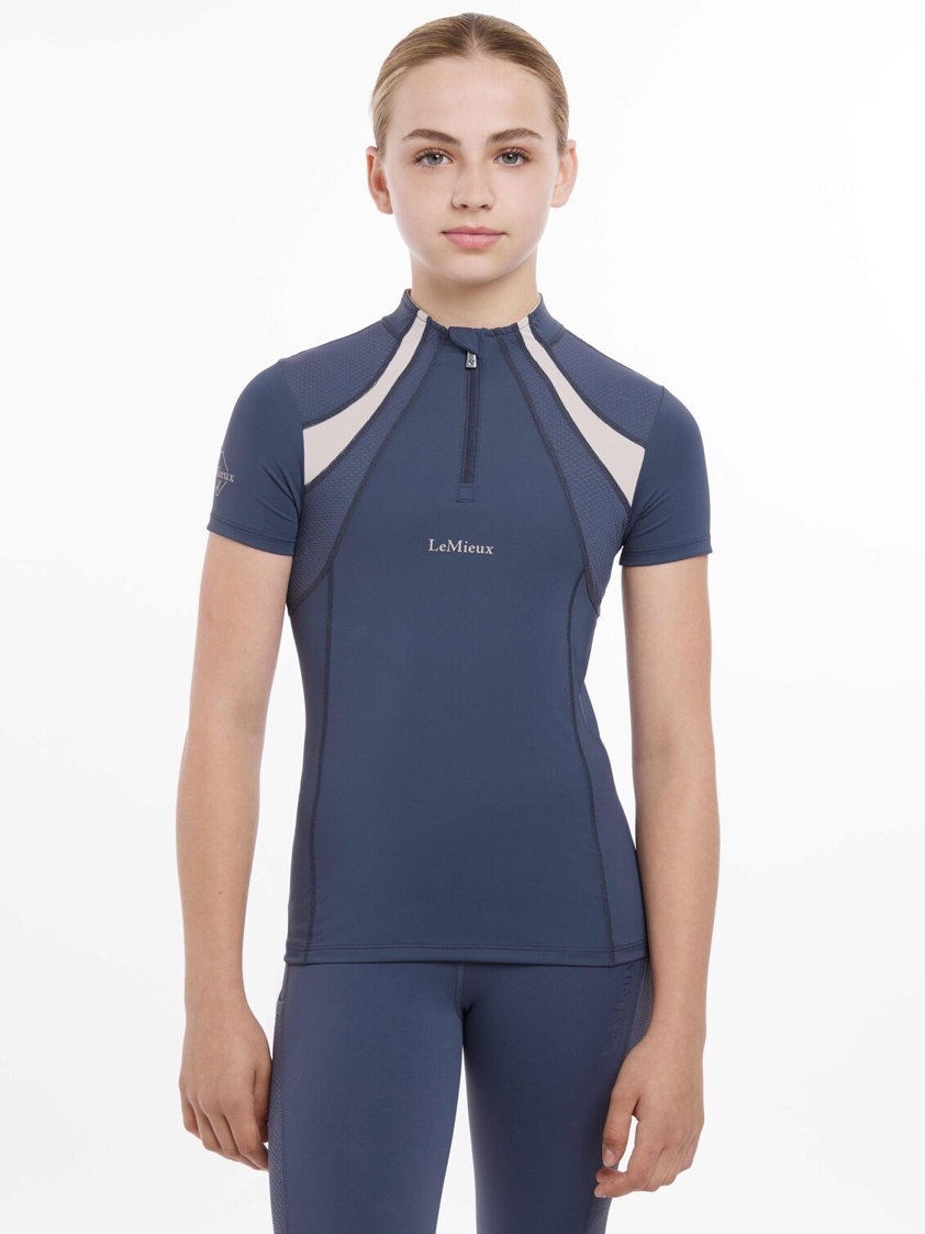 Dusk LeMieux Young Rider Mia Mesh Short Sleeve Base Layer