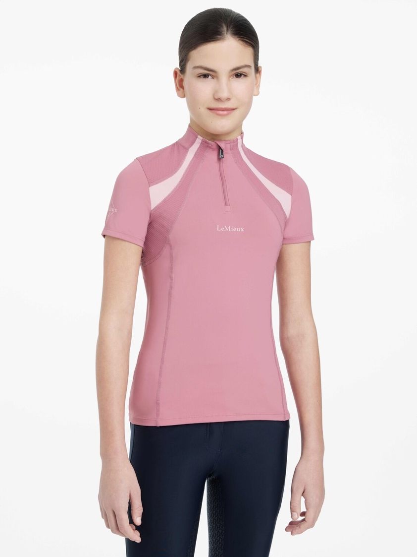 Peony LeMieux Young Rider Mia Mesh Short Sleeve Base Layer