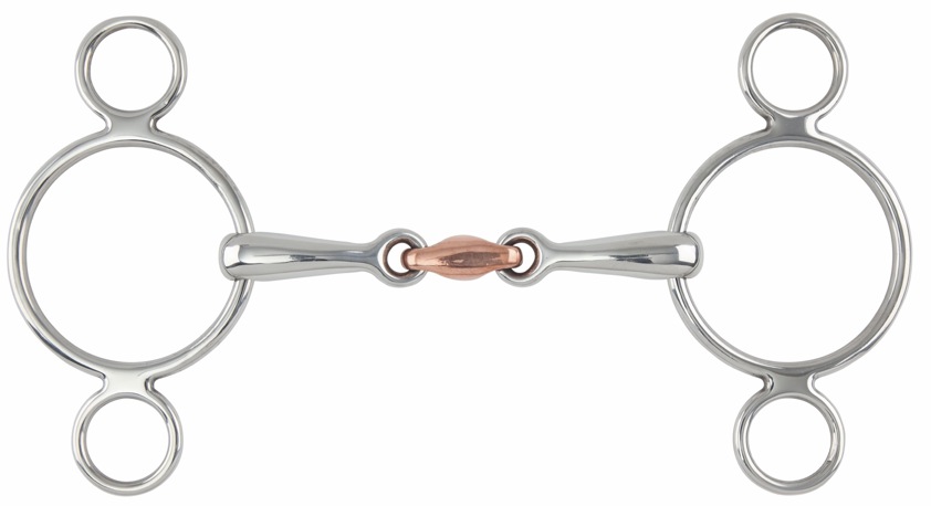 Two Ring Copper Lozenge Gag