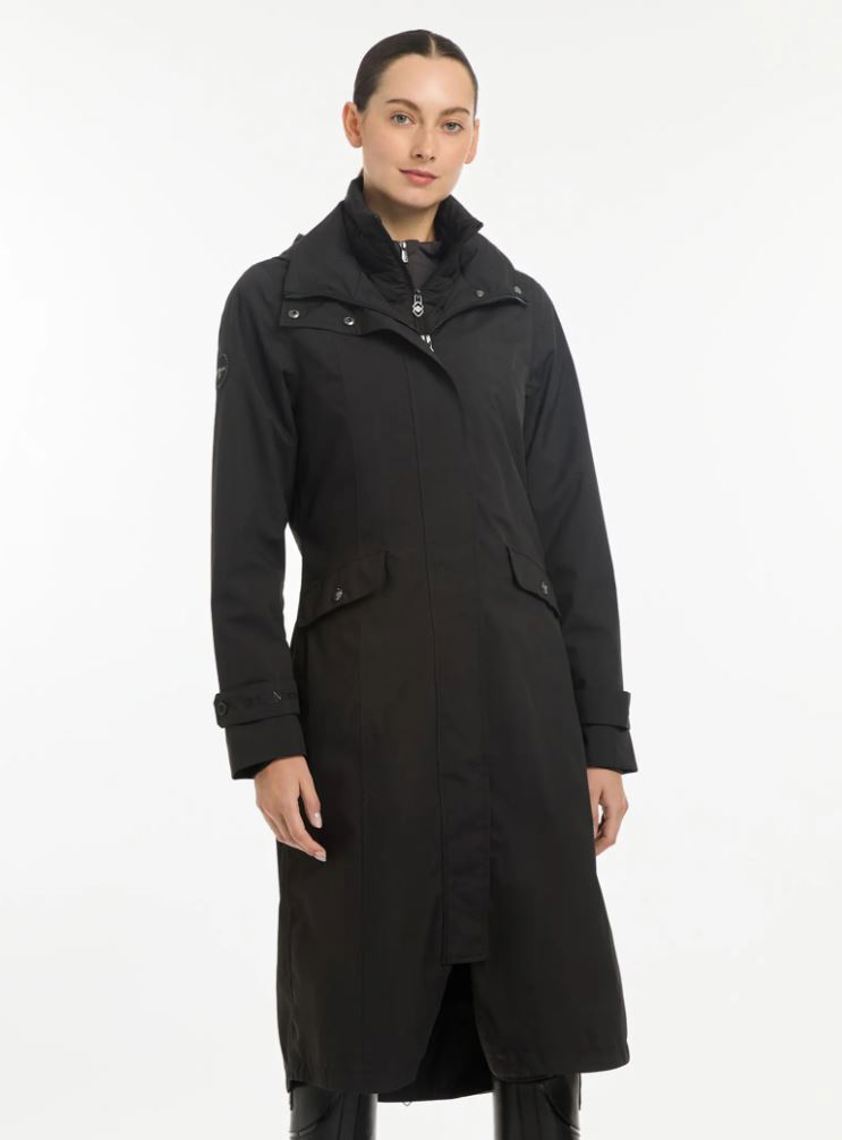 Black LeMieux Amelie Lightweight Riding Coat