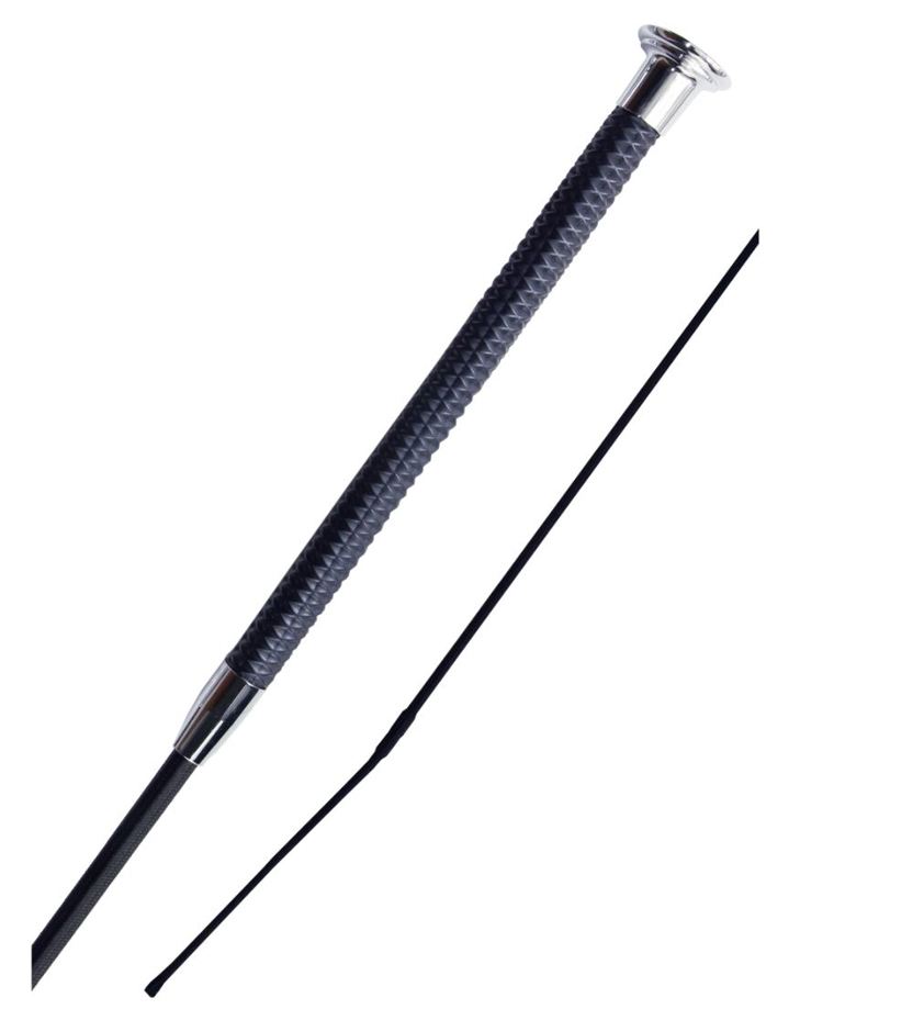 Navy/Silver Woof Wear Diamond Dressage Whip